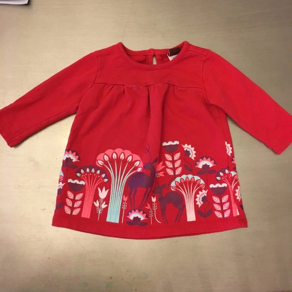 tea collection sweater dress 6-12 months